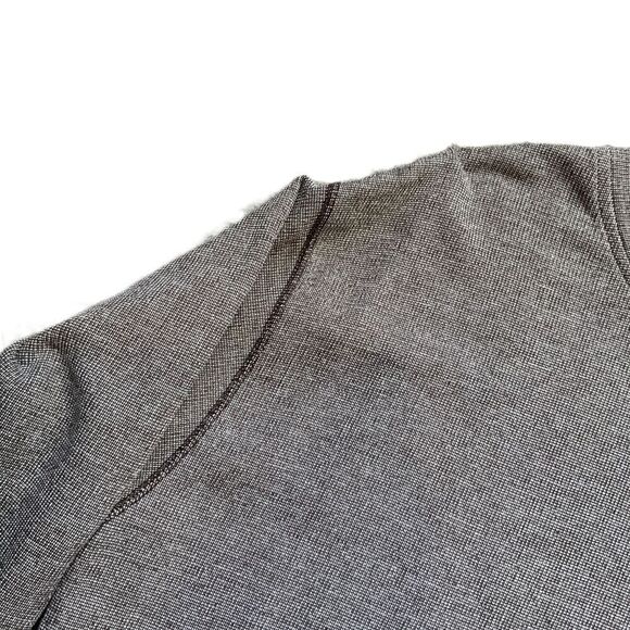 Route 66 Brown Long Sleeve Crew Neck Sweater Grandpa Core Preppy Academia Large - Picture 3 of 10